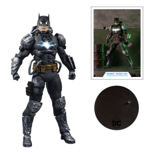 DC Multiverse Batman Hazmat Suit - Light Up Batman Symbol